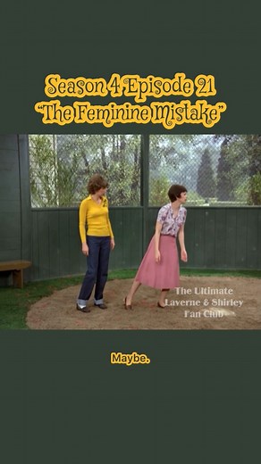 Today in Laverne & Shirley HERstory… March 6, 1979: “The Feminine Mistake” airs. (Or, as I call it, “How to Seduce a Man” by S. Wilhelmina Feeney.) Laverne has her sights set on Joey (Jay Leno), but is discouraged when he expresses interest in more “feminine” women. With the aid of Shirley, Laverne becomes a frilly Southern Belle in an attempt to woo him. Can Laverne be happy pretending to be someone she is not? This clip not only features Penny and Cindy shaking it like a Polaroid picture, but