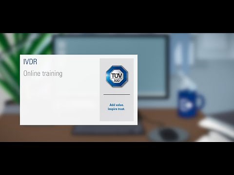 In Vitro Diagnostic Medical Devices Regulation (IVDR) – E-Learning