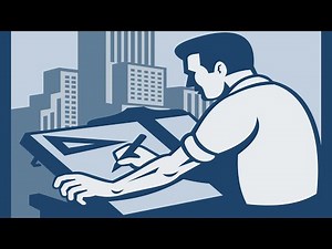 Watch how to sign 'drafting' in American Sign Language.