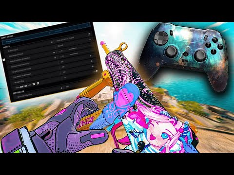 The BEST SCUF ENVISION SETTINGS in WARZONE (YY MACRO & NO DEAD SLIDES)