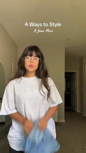 Styling my first jean mini skirt 🌝🫶🏽 #summeroutfits2023 #dateoutfitideas | hannahncortez