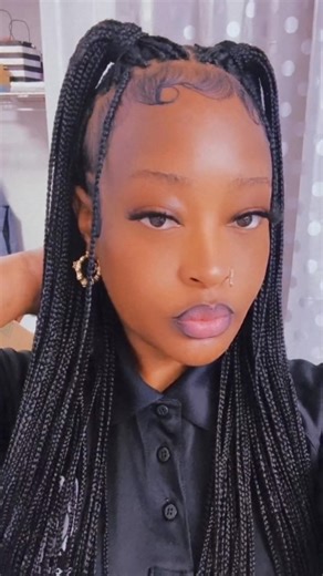 Xtra Small Box Braids DIY ✨🔥 #protectivestyles #boxbraids #braids #tutorial #diy #knotlessbraids