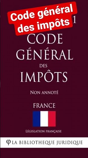 Code général des impôts vs droit fiscal et fiscalité