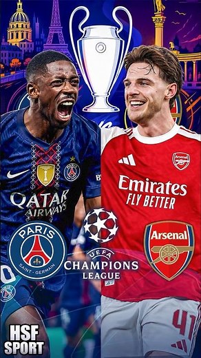 When is the PSG vs. Arsenal Champions League final and where to watch it live. #shorts