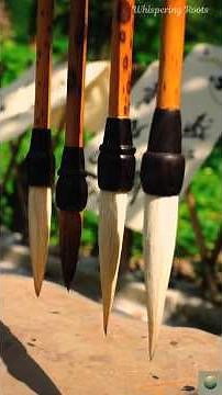 The Art of the Calligraphy Brush #brush #traditional #craft