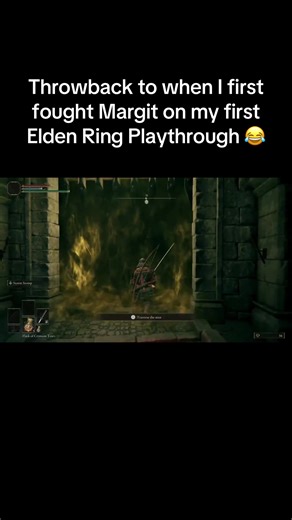 First Encounter with Margit in Elden Ring