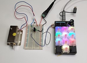 Scrambled Number Security Keypad