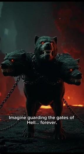 Cerberus wasn’t just a monster guarding the Underworld. According to ancient myths, his greatest weapon wasn’t his teeth — it was fear. Cerberus didn’t attack the dead who entered Hades. He waited. Only those who tried to escape were hunted. Some legends say the living could pass him only by tricking him — with music, strength… or even food. Others say his three heads didn’t represent rage, but the past, the present, and the future, watching every soul at once. So here’s the question that still 