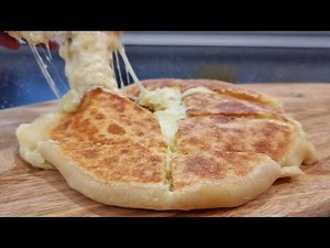 Cheese Potato Bread Baked in Frying Pan | No Oven, No Yeast, No Egg