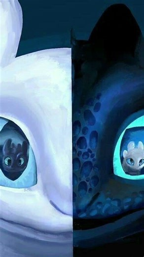 Night Fury x Light Fury Edit