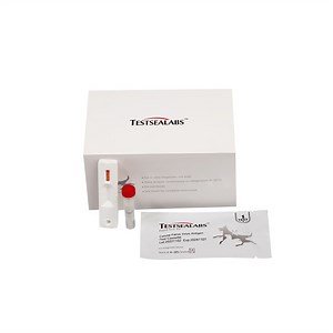 [Hot Item] Testsealabs Veterinary Medical Products Dog Test CPV CCV AG Test Uncut Sheet CPV CCV Uncut Laminates Veterinary Rapid Test Kit