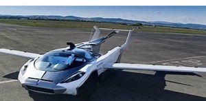 WATCH: 'Flying car' takes first test flight
