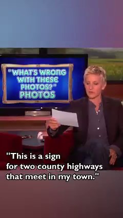 That’s not the throttle! | Ellen DeGeneres