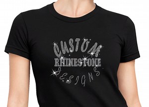Custom Rhinestone Bling Transfers: Personalized Design, Events, Logos - Etsy