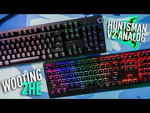 Wooting 2 HE VS Razer HUNTSMAN V2 ANALOG - Review & Comparison