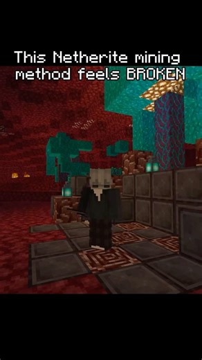 The Best Netherite Mining Method in Minecraft