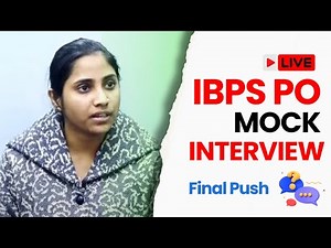 ये गलती आप मत करना ❌ | IBPS PO Mock Interview | IBPS PO Interview 2024-25