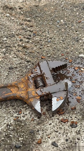 Rusted Wrench Restoration | Satisfying Hand Rust Removal #RustRemoval #BeforeAfter #ToolRestoration