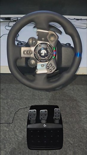 Connecting Logitech G923 to PS5 ❤️😍 Ultimate Racing Experience G29 #logitechg923 #steeringwheel #g29