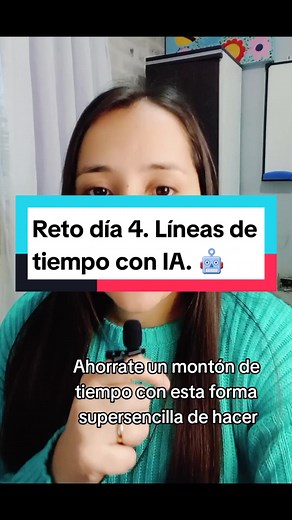 Crea Líneas de Tiempo Efectivas con IA en Educación