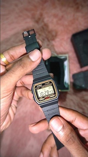 The Legend Casio F91W | Gold Trim Casio F91WG 9QDF