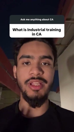 Industrial training in CA