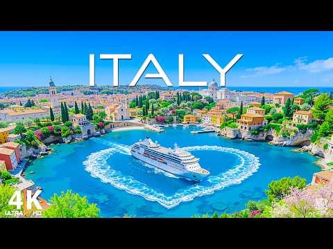 Italy 4K UHD Stunning Mediterranean Coastline Colorful Seaside Towns Scenic Travel Film