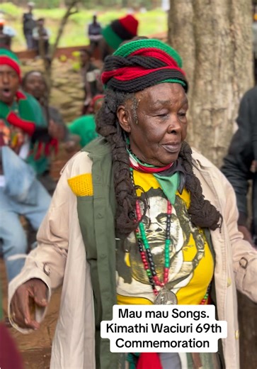 69 years later, the spirit of Dedan Kimathi still echoes in our voices. We sang the Mau Mau songs, carrying the fire of freedom through melody and memory. #dedankimathi #freedomfighter #maumau #kikuyutiktok #fyp