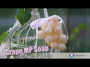 DIY Grape Bunch Soap Using MP Soap Base – Easy, Fun, and Perfect for Beginners! DIY葡萄串皂超简单做法！手残党也能做