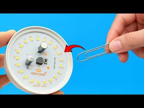 Never Buy New LED Bulbs! Just Use This Trick and Old LED Bulbs can be Revived