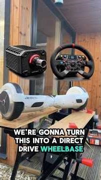 Building my own DIY direct drive sim racing wheel