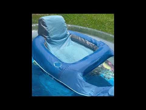Kelsyus Spring Float Pool Lounger Chair Overview #amazonfinds #summer #poolfloat