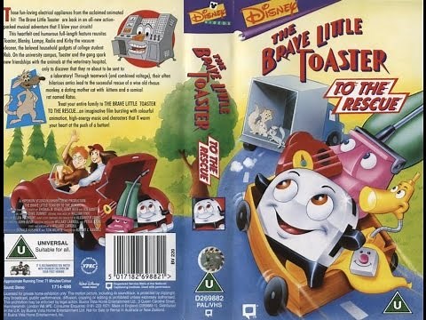 The Brave Little Toaster to the Rescue (1998, UK VHS)