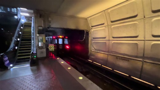 Kawasaki 7000 Series Red Line Departure at Union Station