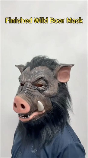 Handmade Latex Mask Production Process