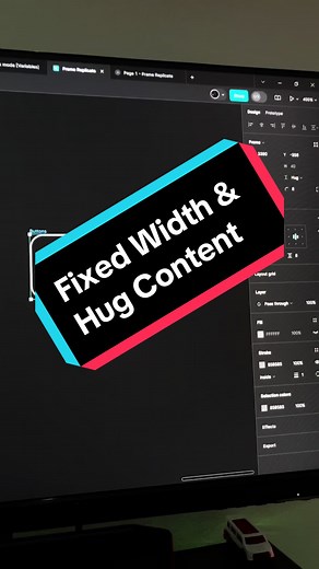 Understanding Fixed Width and Hug Content in Auto Layout | Figma