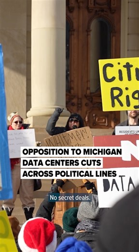 🔗: https://l.mlive.com/g1a1hm Data centers are proving to be an issue that defies the usual logic of political polarization. Gov. Gretchen Whitmer is a booster, but state Attorney General Dana Nessel, a Democrat, criticized the way a 2.2-million-square-foot data center in Saline is moving forward at a protest in Lansing on Tuesday. | MLive.com