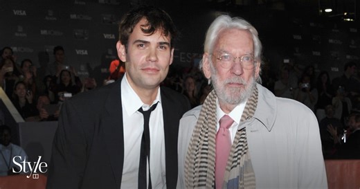 Meet Donald Sutherland’s actor son, Rossif Sutherland – who’s continuing his legacy with his latest TV show, Murder in a Small Town, alongside another Canadian star Kristin Kreuk
