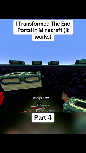 Transforming the End Portal in Minecraft Java