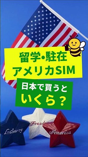 留学・駐在時のアメリカSIM・eSIMを日本で買うといくら？ #アメリカ #SIMカード #日本で買う #購入方法 #費用
