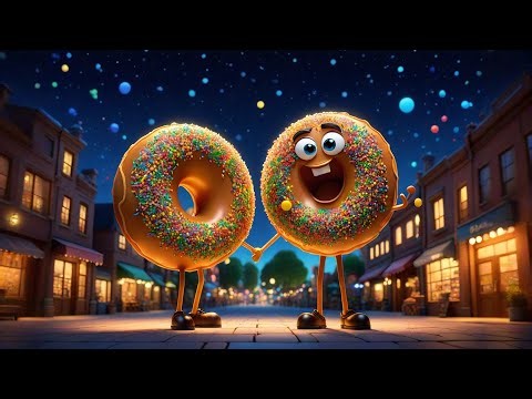 Dancing Donuts — Sprinkle Party Song! | Fun Dessert Nursery Rhyme for Kids | Toddler Dance Song