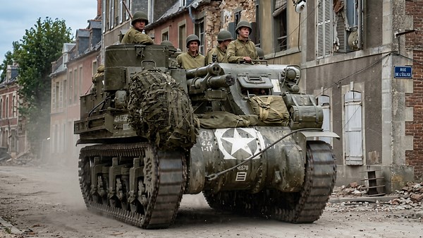This WWII weapon looked like a tank - but fired like artillery