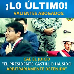 138K views · 4.5K reactions | ¡C4E EL JUICI0! Valientes Abogados: El presidente Castillo ha sido arbitrar¡amente detenido. El pueblo exige justicia. #PedroCastillo #Justicia #Perú | Siempre con el Pueblo | Facebook