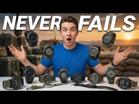 Top 10 Tactical Military Watches for Real-World Use!