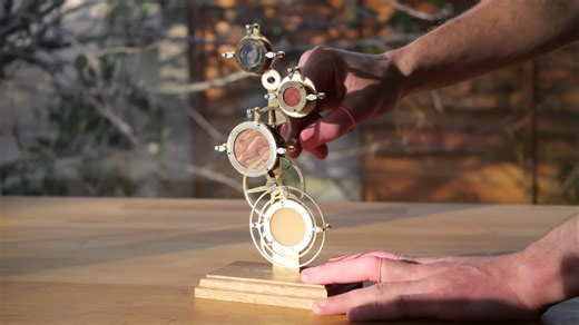 What time is it on Mars? This analog ‘Interplanetary Clock’ can tell you.
