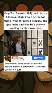 In Top Secret! (1984), They Played Tic-Tac-Toe Instead of Fighting | Jenifer Horror Story