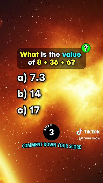 Engaging Math Quiz to Test Your Skills