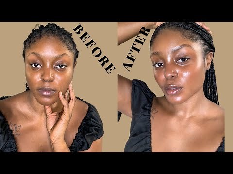 HOW TO LOOK GOOD WITHOUT MAKEUP! PERFECT FOR MODELS AND DARK SKIN FRIENDLY