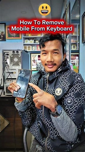 How To Remove Mobile From Keyboard 😄Watch To End