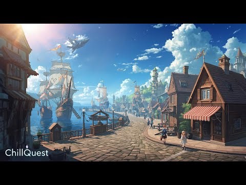 RPG Music to Relax & Study 🌙 | Fantasy Soundtrack for Peaceful Adventures